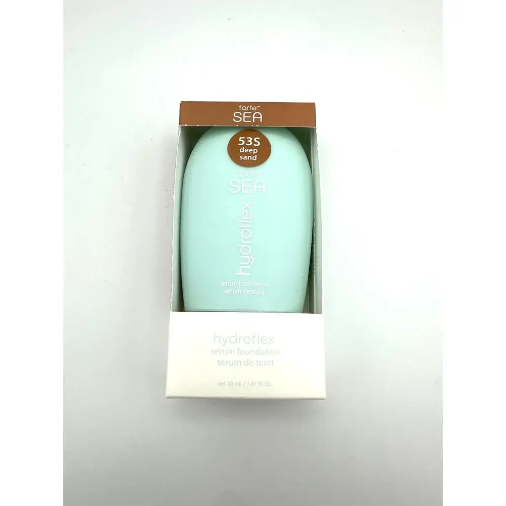 Tarte Sea Hydroflex Serum Foundation 1.01 fl oz 53S Deep Sand Brand New